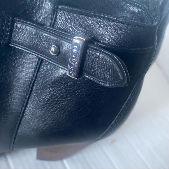 Coach black leather ankle bootie size 7.5 (SH11) - Picture 13 of 13